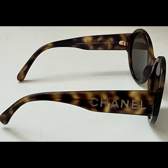 Chanel round tortoise sunglasses 5410 - Picture 5 of 8